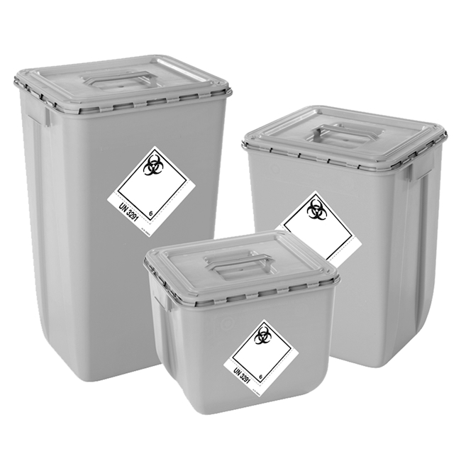 Entsorgungsbehälter VAT-5, 30 lt grau